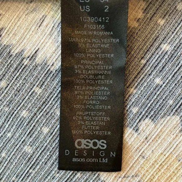 🌼Size 2 Super cute black w/white & yellow daisies & white dots maternity dress - Picture 10 of 15